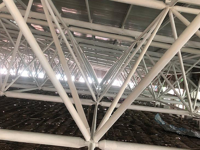 句容大型螺栓球网架施工厂家